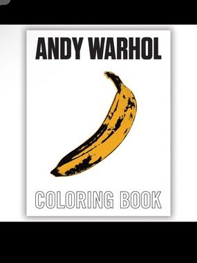 Andy Warhol Coloring Book